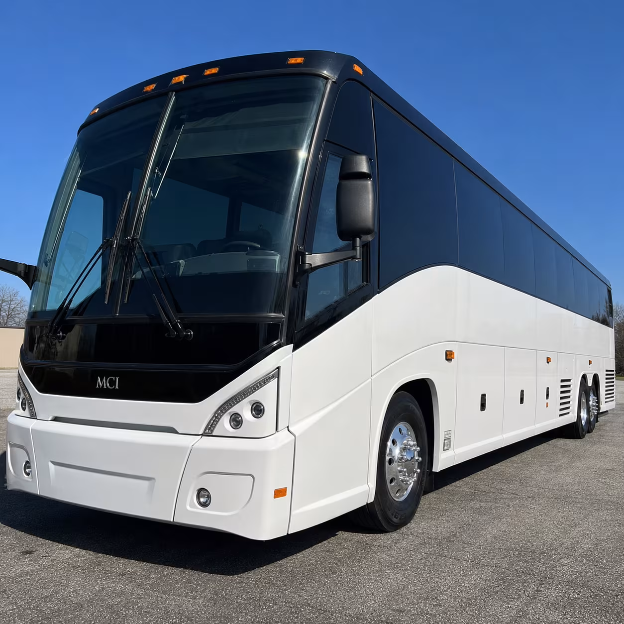 charter buses for military arrivals at peterson space force base fort carson