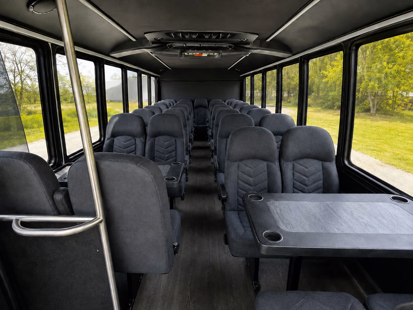 colorado springs 15 passenger minibus inside