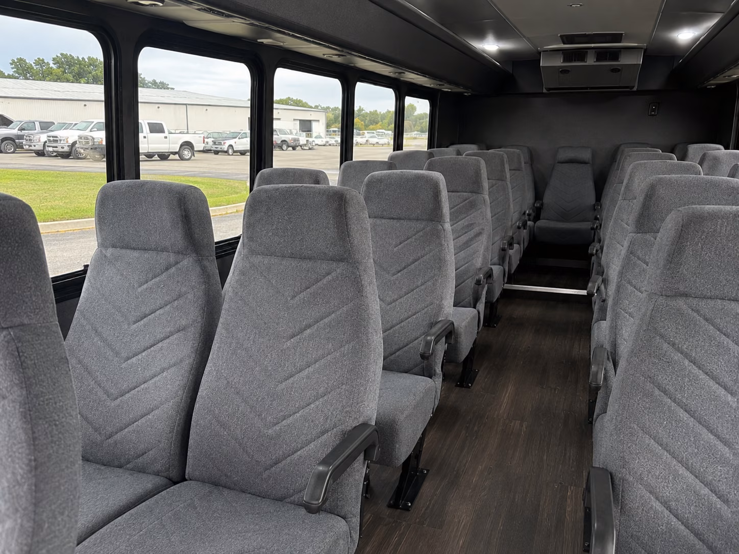 colorado springs 15 passenger minibus interior