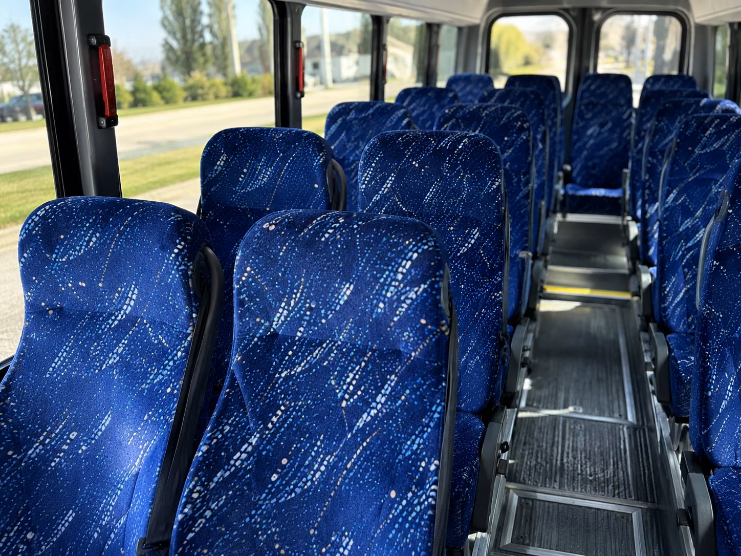 colorado springs 18 passenger minibus inside