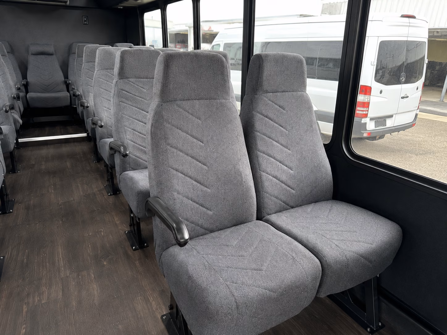 colorado springs 20 passenger minibus interior