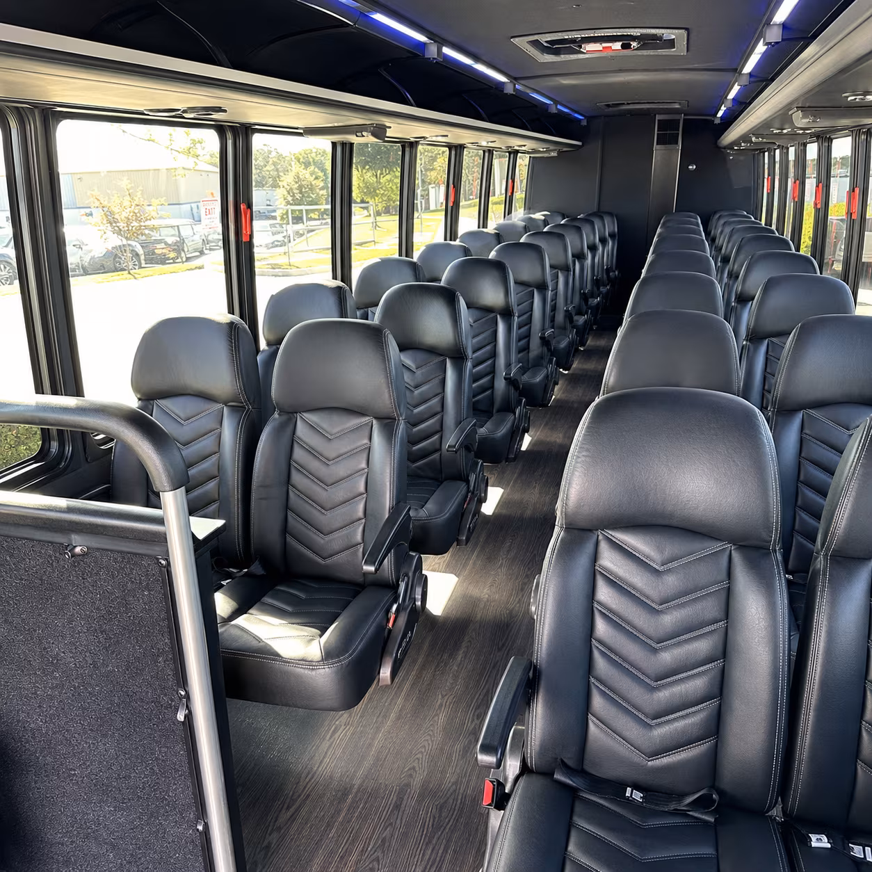 colorado springs 25 passenger minibus inside