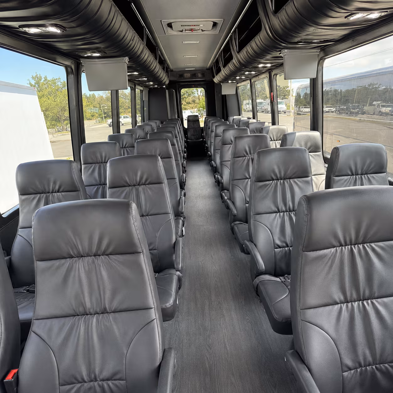 colorado springs 28 passenger minibus inside