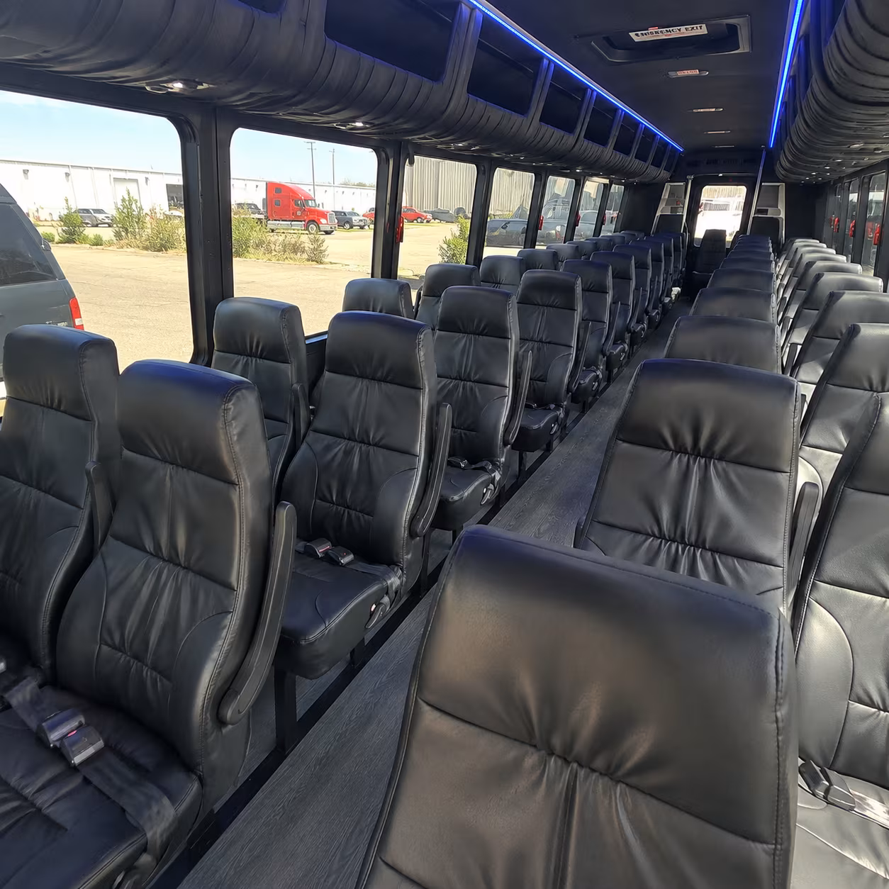 colorado springs 30 passenger minibus inside