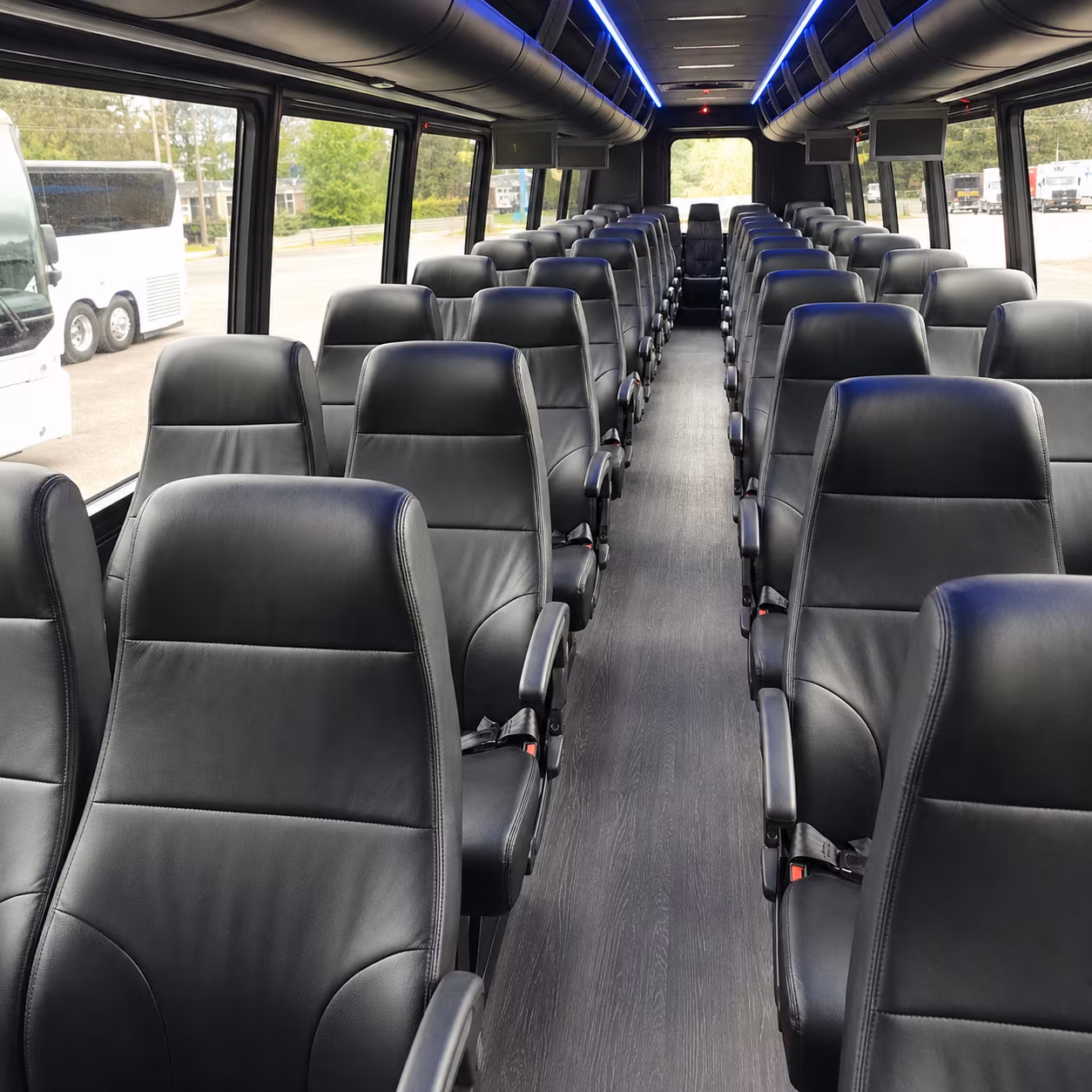 colorado springs 35 passenger minibus interior