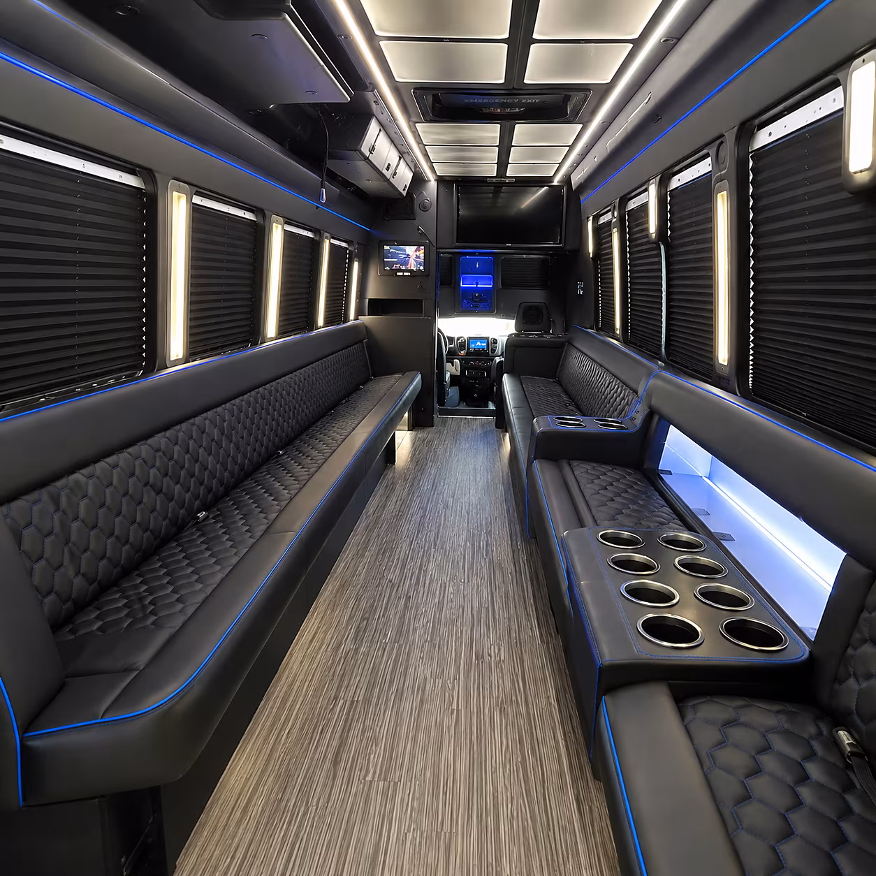 colorado springs party bus inside
