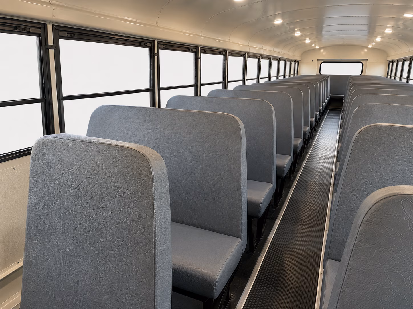 colorado springs school bus inside