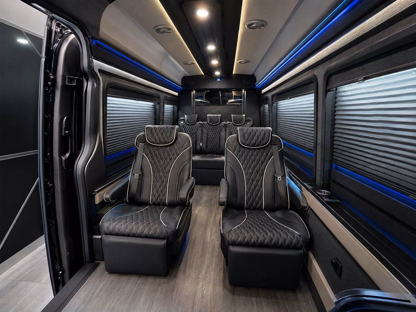 colorado springs sprinter van with driver interior