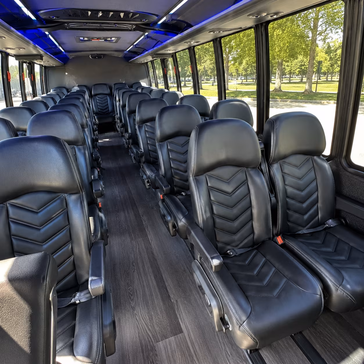 rehearsal dinner and wedding weekend buses in colorado springs