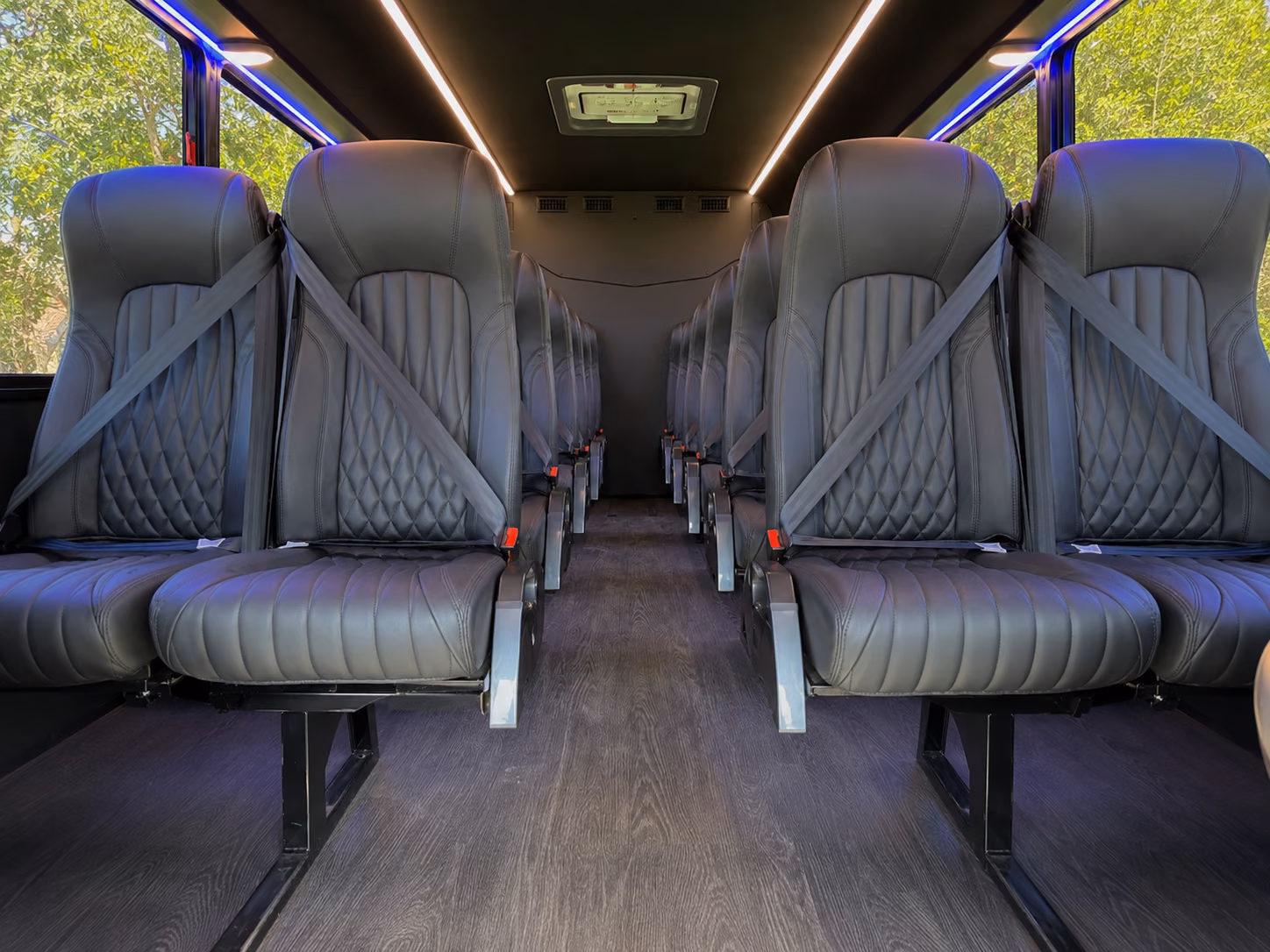 wedding guest shuttle buses between colorado springs hotels and venues